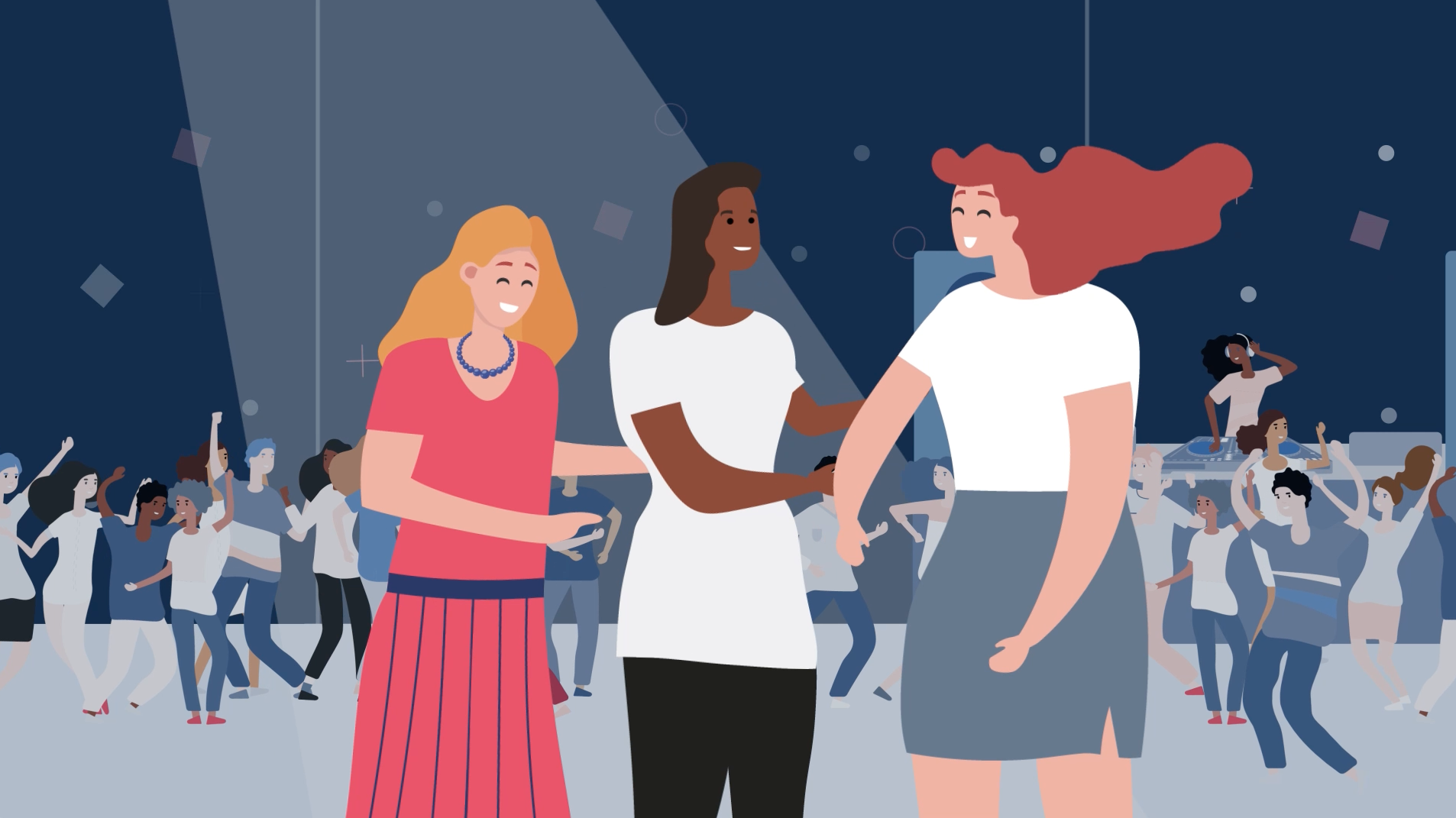 Boomerang explainer video screengrab art directed by Jen Spinner