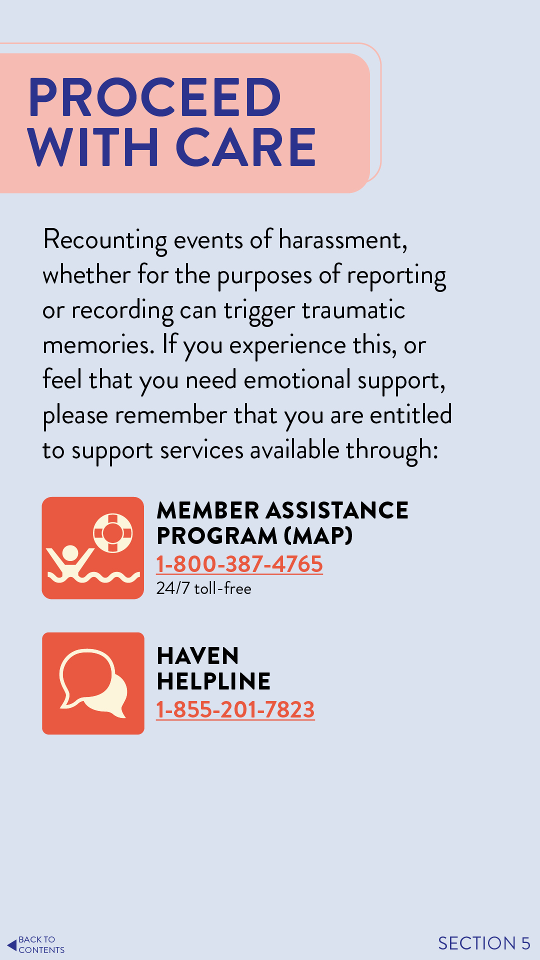 DGC Ontario Anti-Harassment Toolkit - Design by Jen Spinner