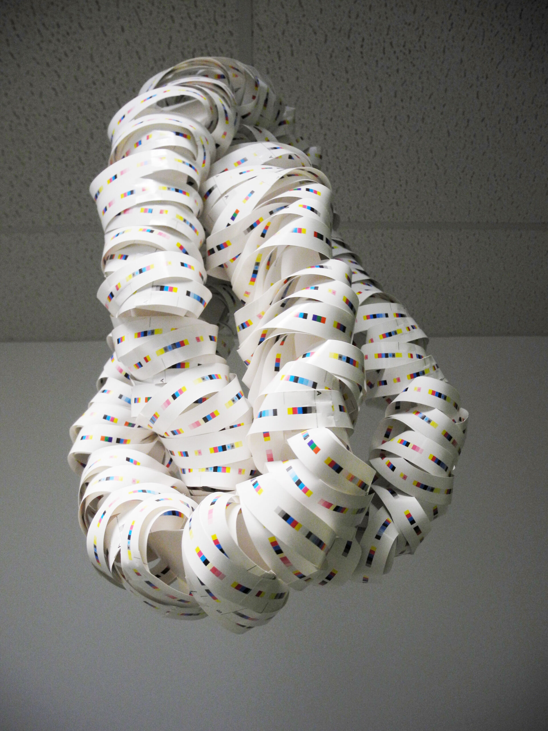 Webcom Paper Sculpture by Jen Spinner