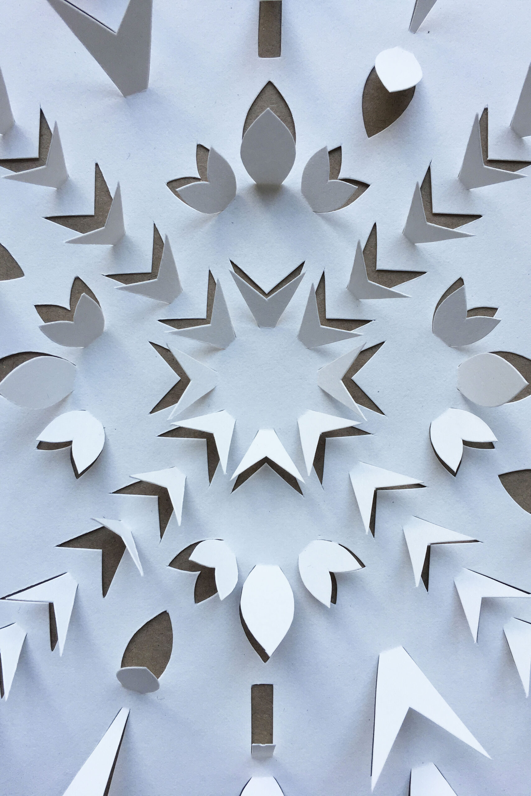 LCBO Snowflakes Paper Sculpture by Jen Spinner