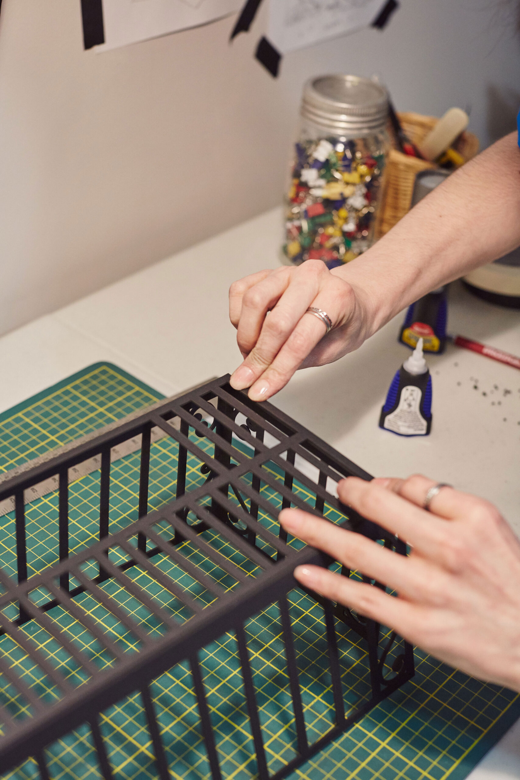 Detail of studio BTS