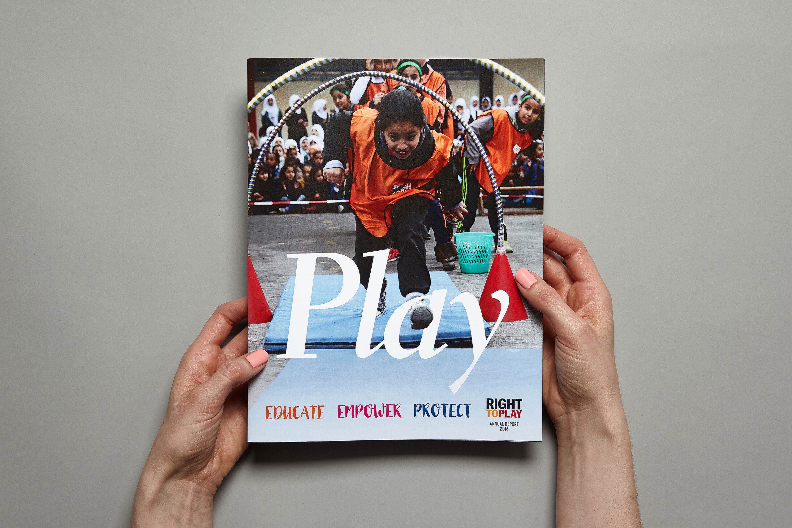 Right To Play Design by Jen Spinner