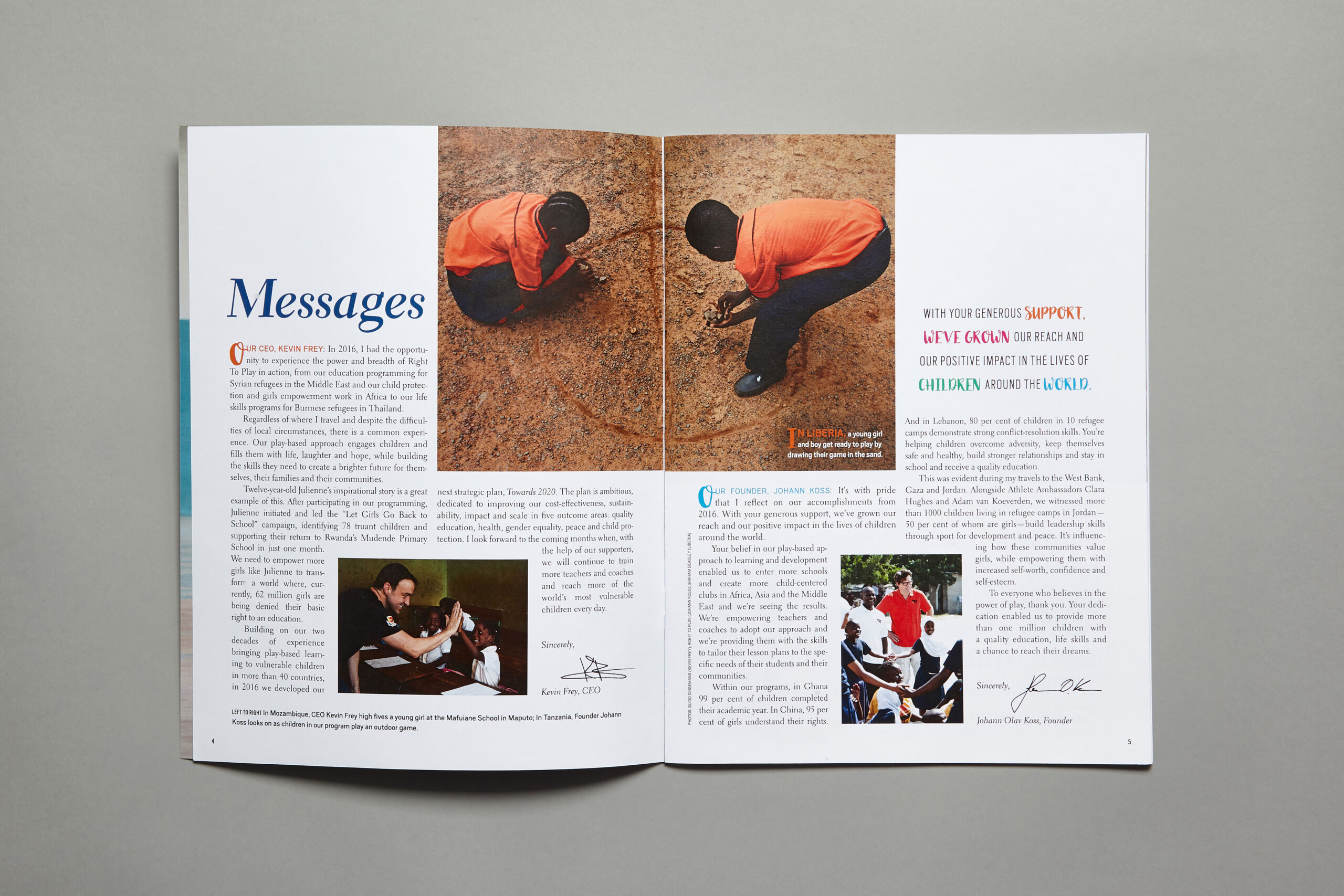 Right To Play Design by Jen Spinner