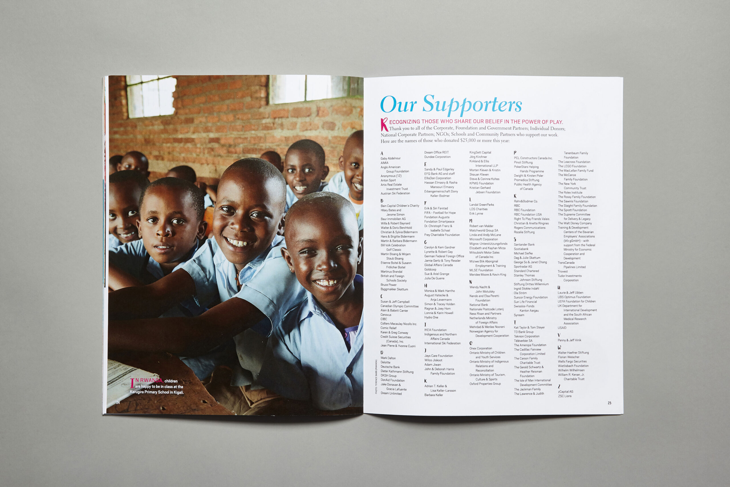 Right To Play Design by Jen Spinner