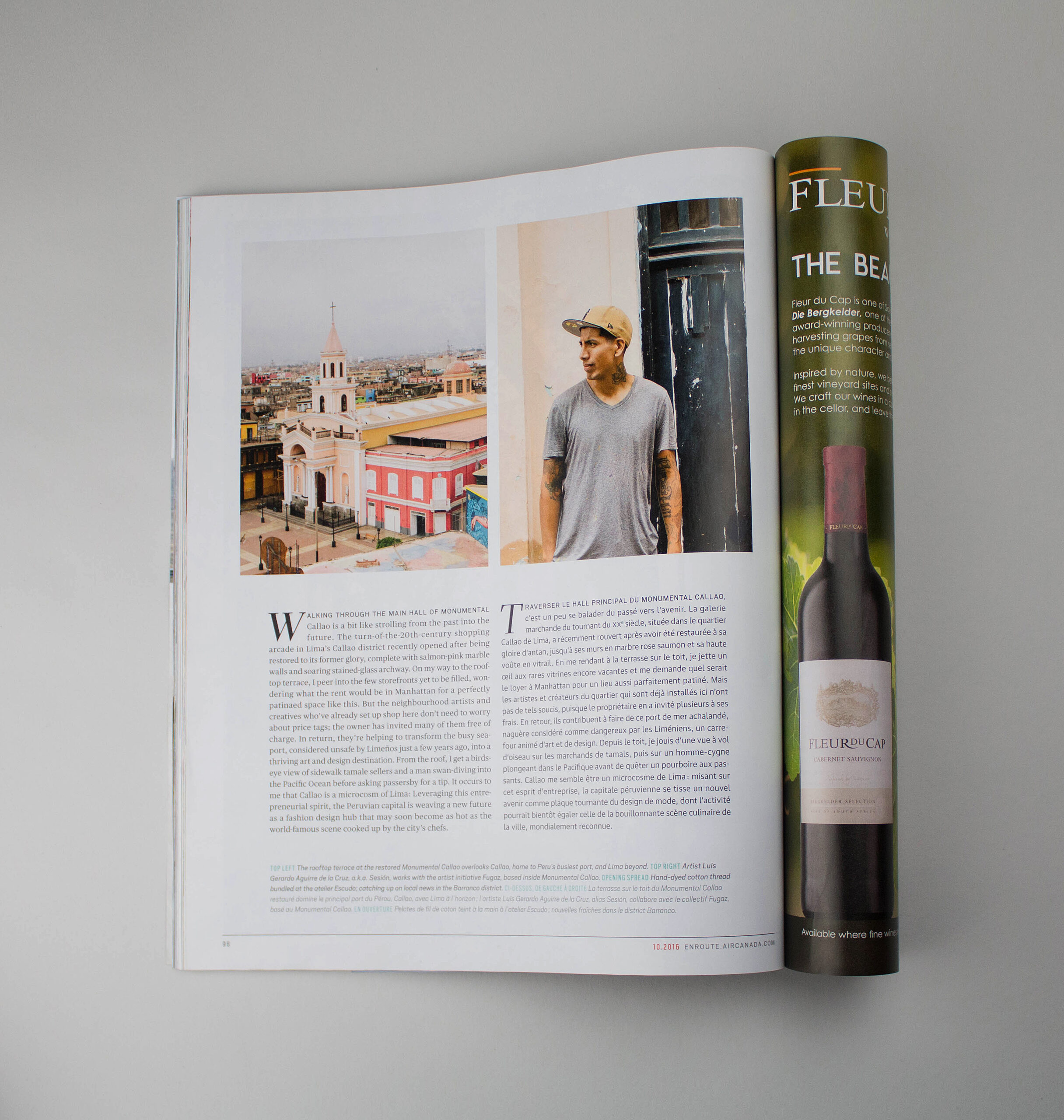 Air Canada enRoute-Material World-Design by Jen Spinner