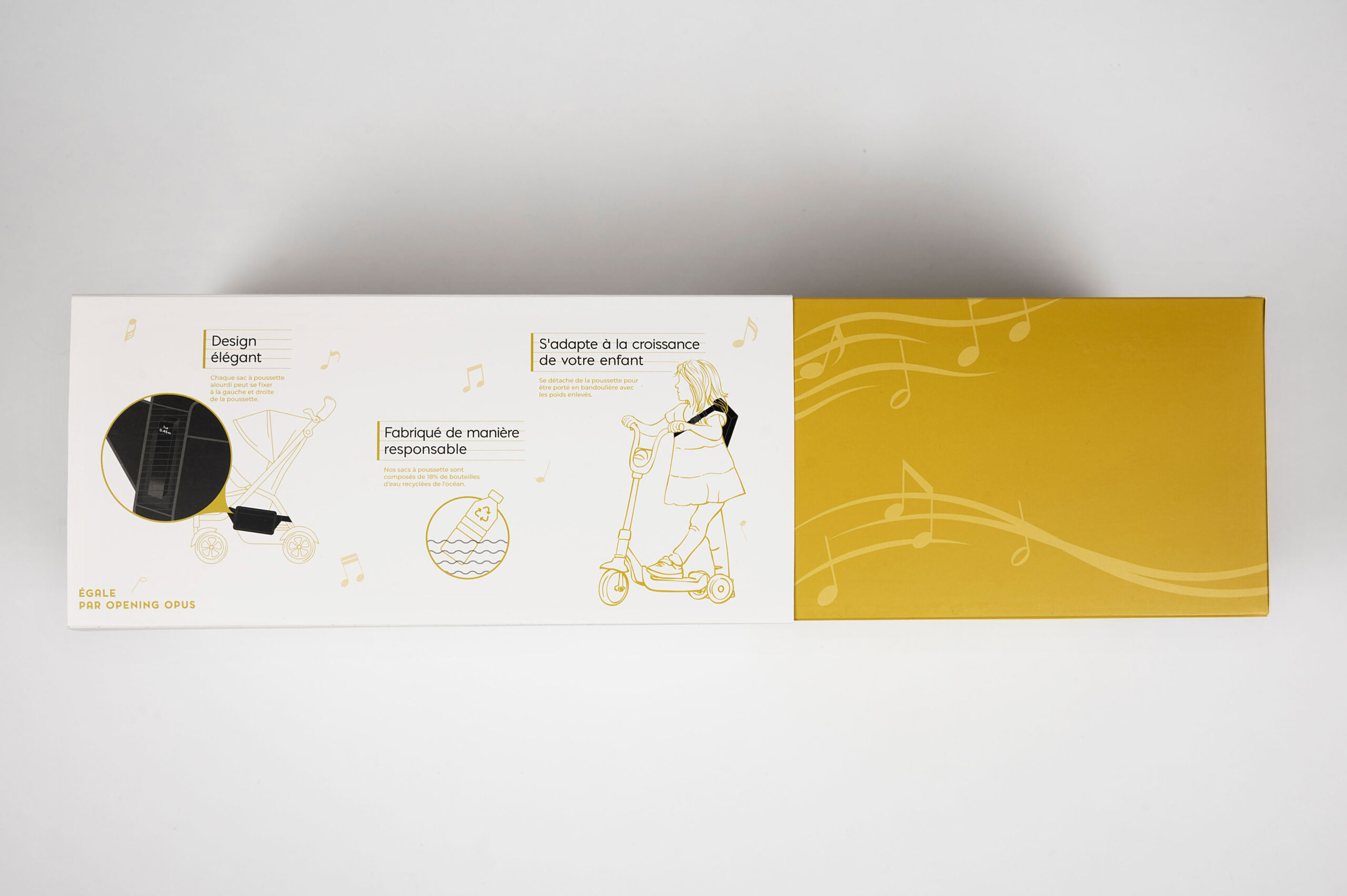 Opening Opus packaging design
