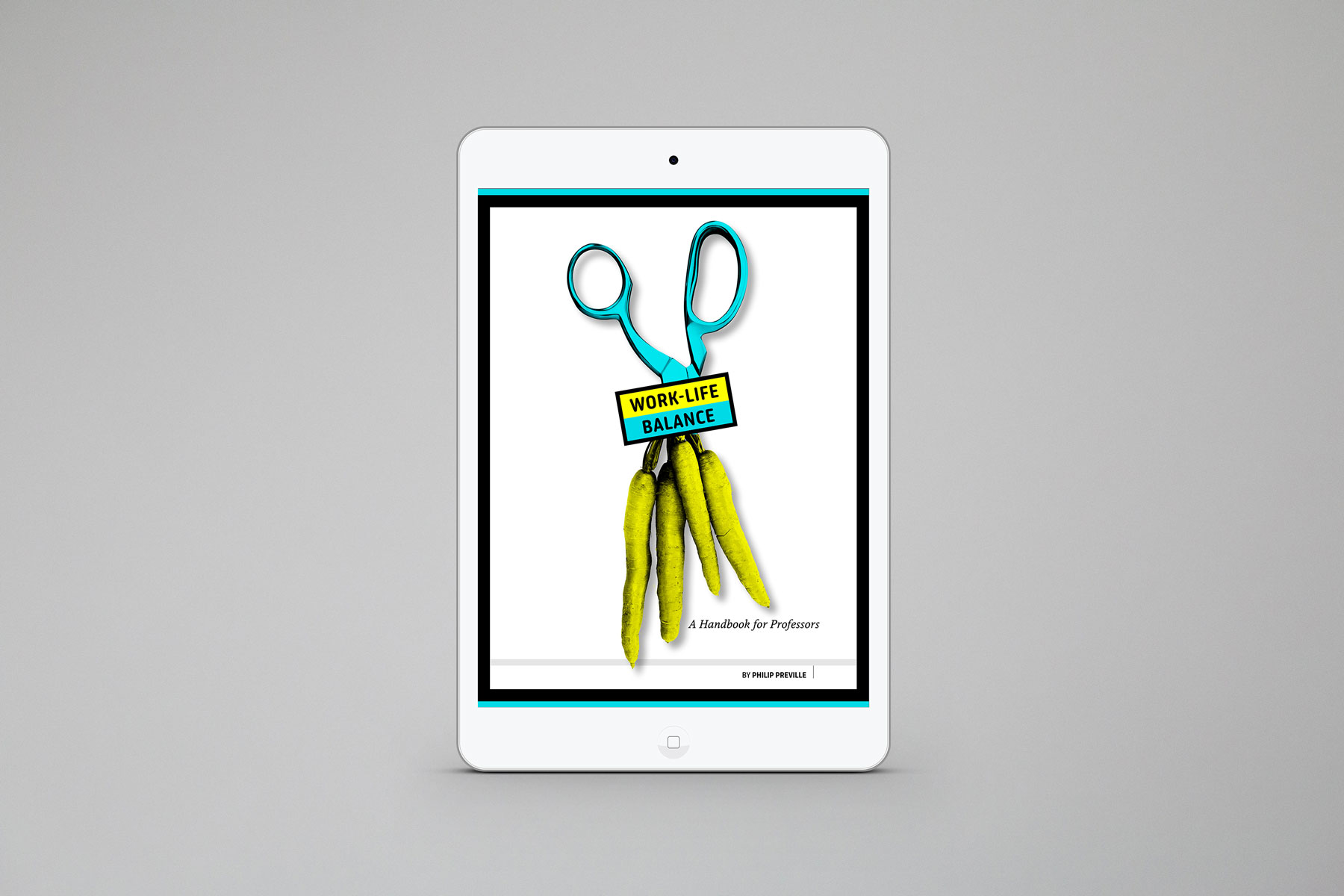 Work Life Balance e-book cover created by Jen Spinner