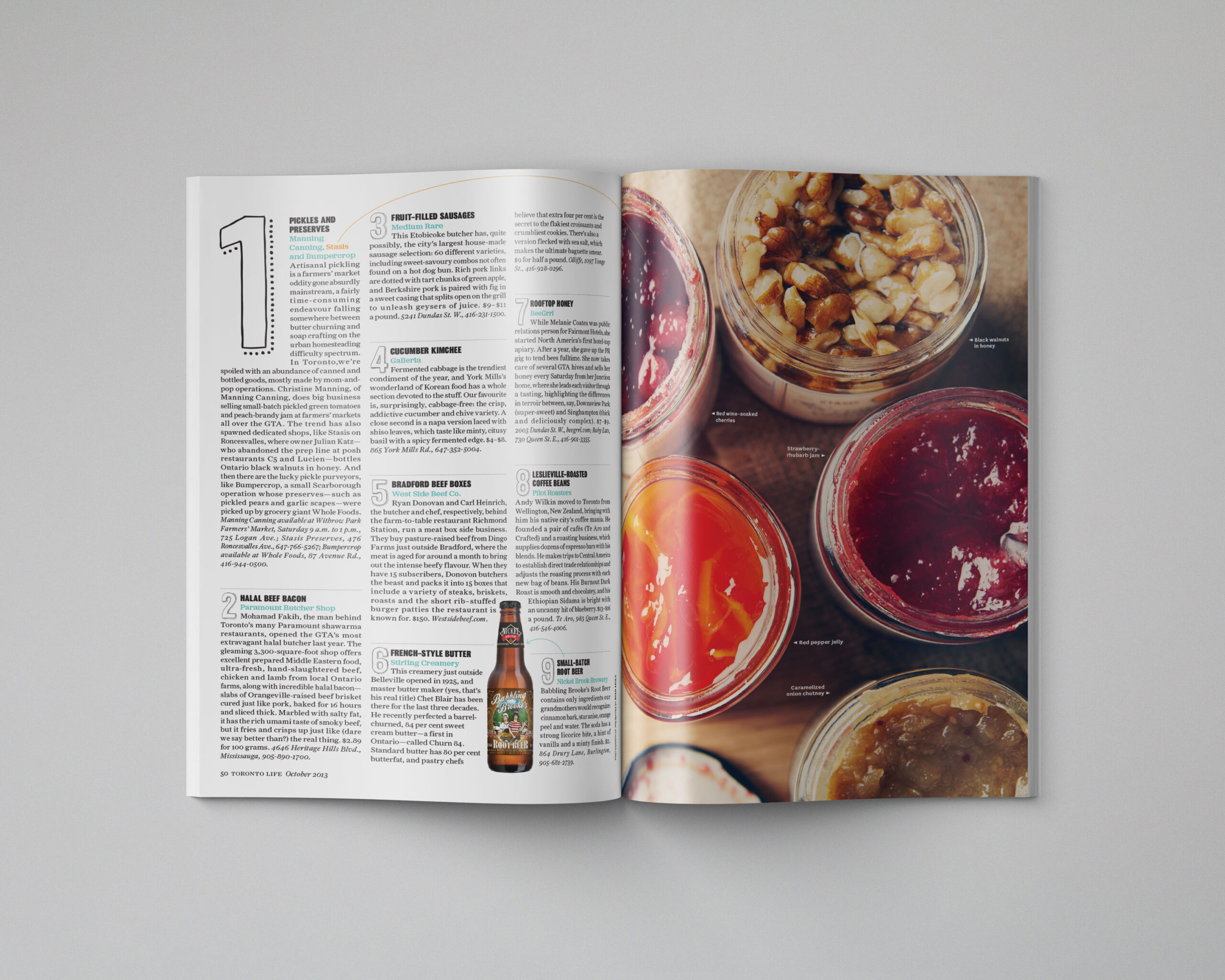 Toronto Life Good Things Design by Jen Spinner