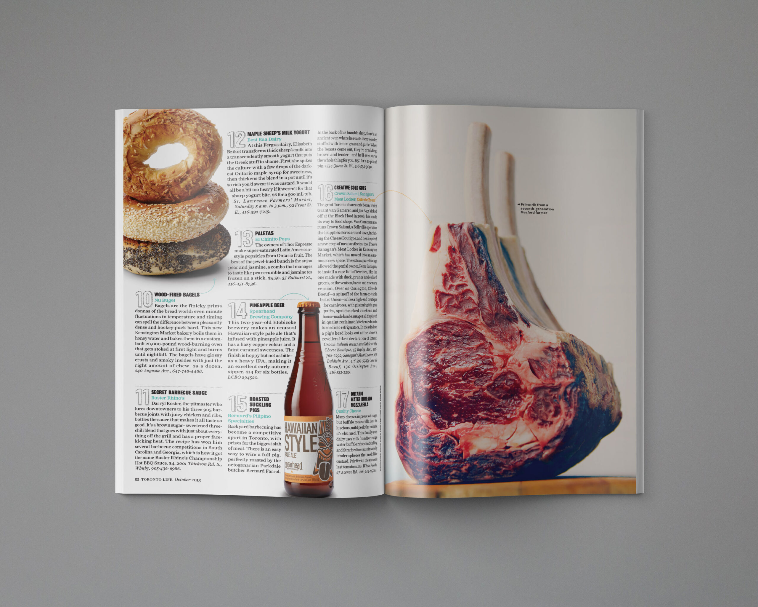 Toronto Life Good Things Design by Jen Spinner