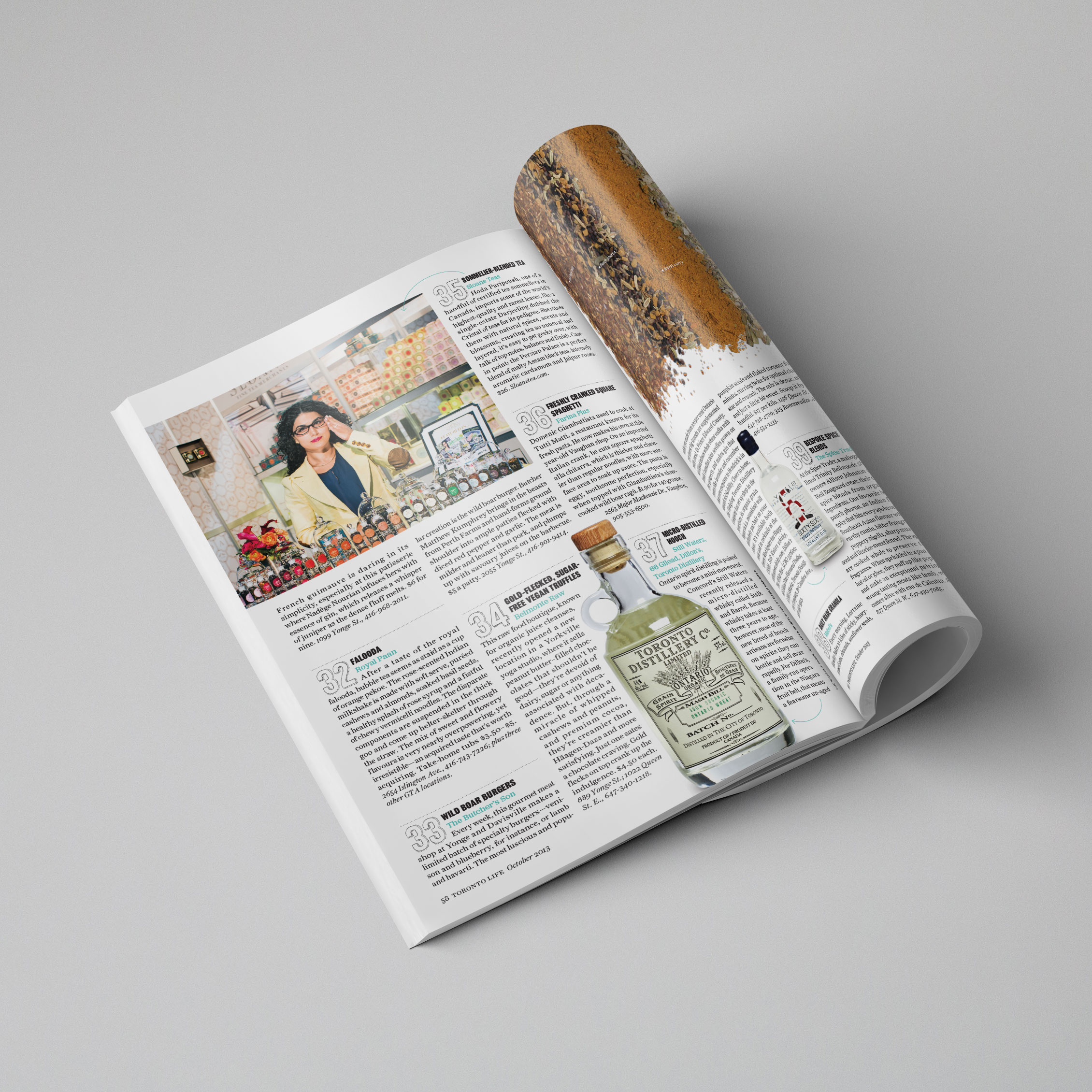 Toronto Life Good Things Design by Jen Spinner