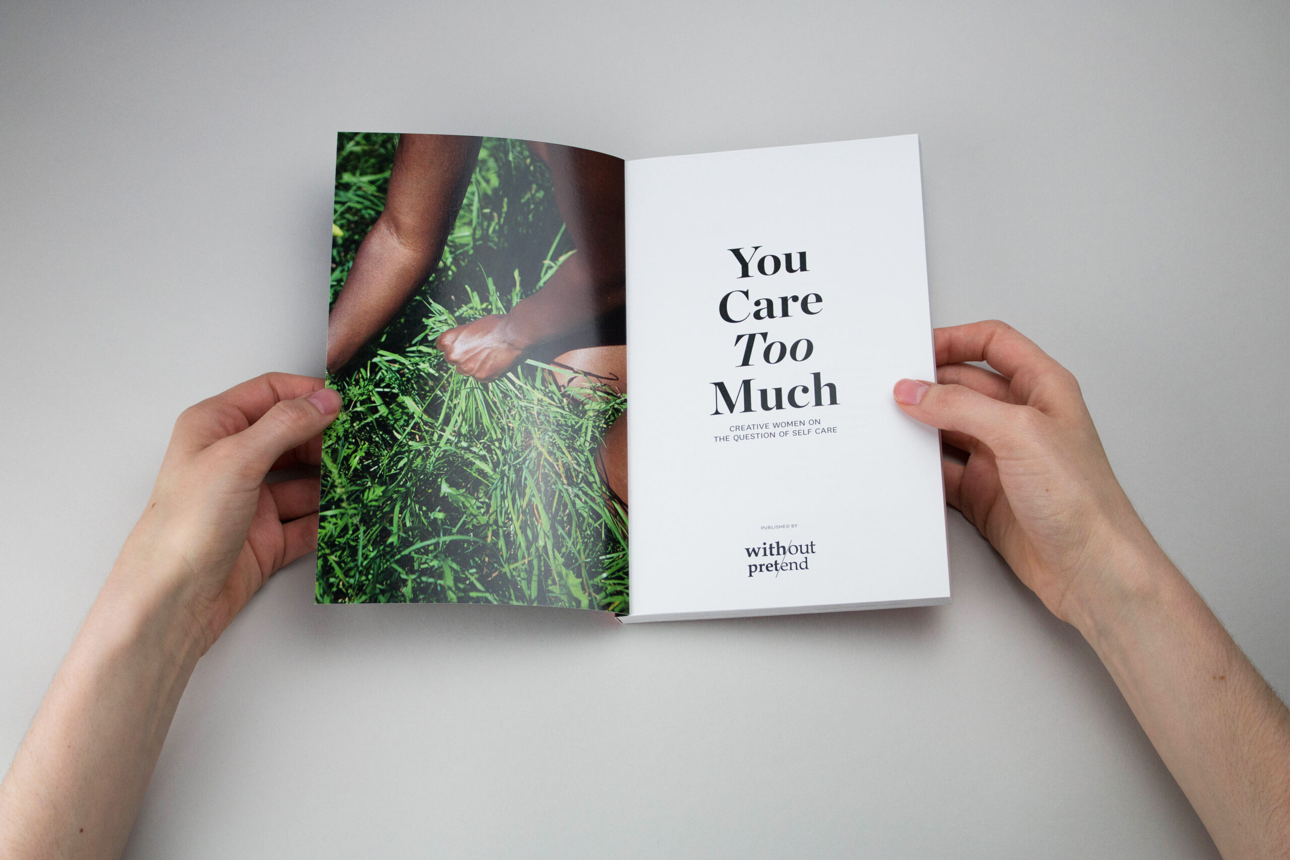 You Care Too Much - Jen Spinner Art Direction