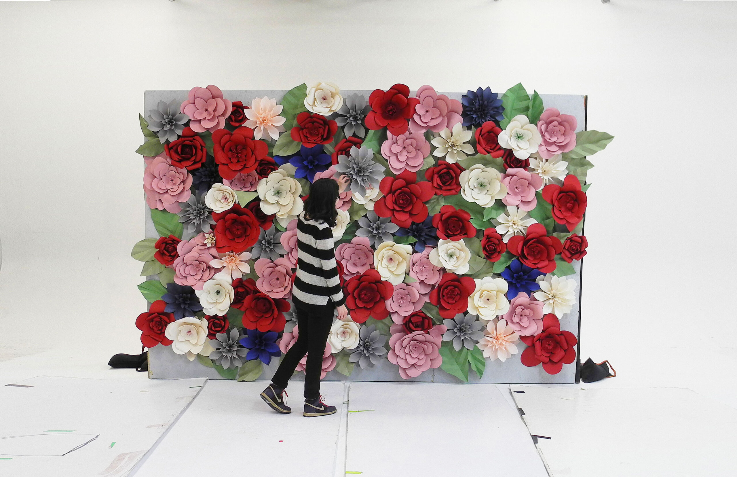 Le Chateau Paper Sculpture by Jen Spinner